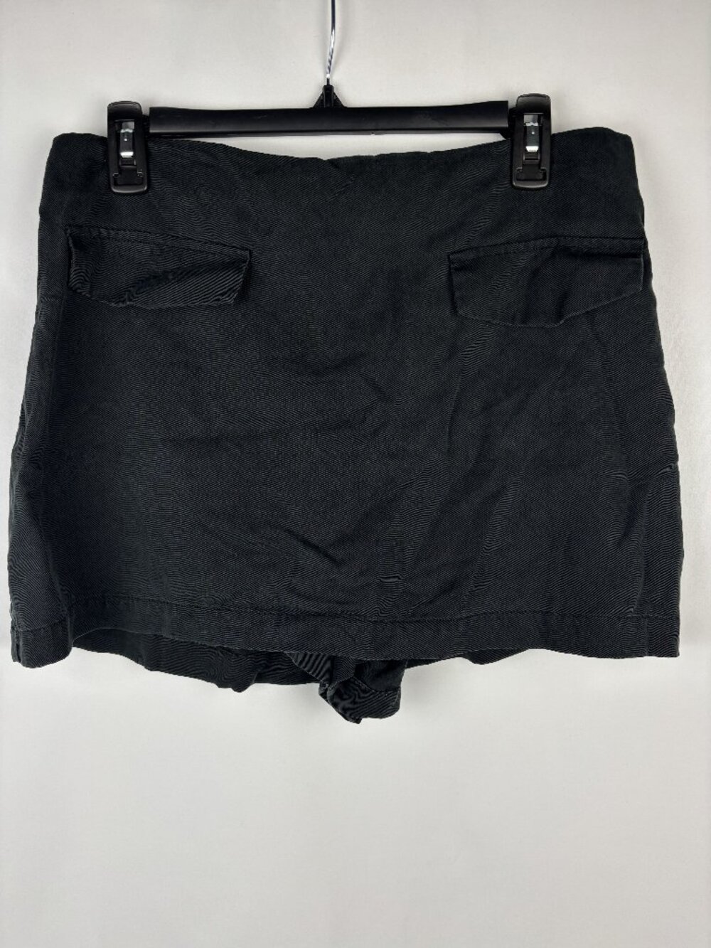 10 Reformation Imogen Short Skort Lyocell High Rise Pocket Flap Back Zip Layered